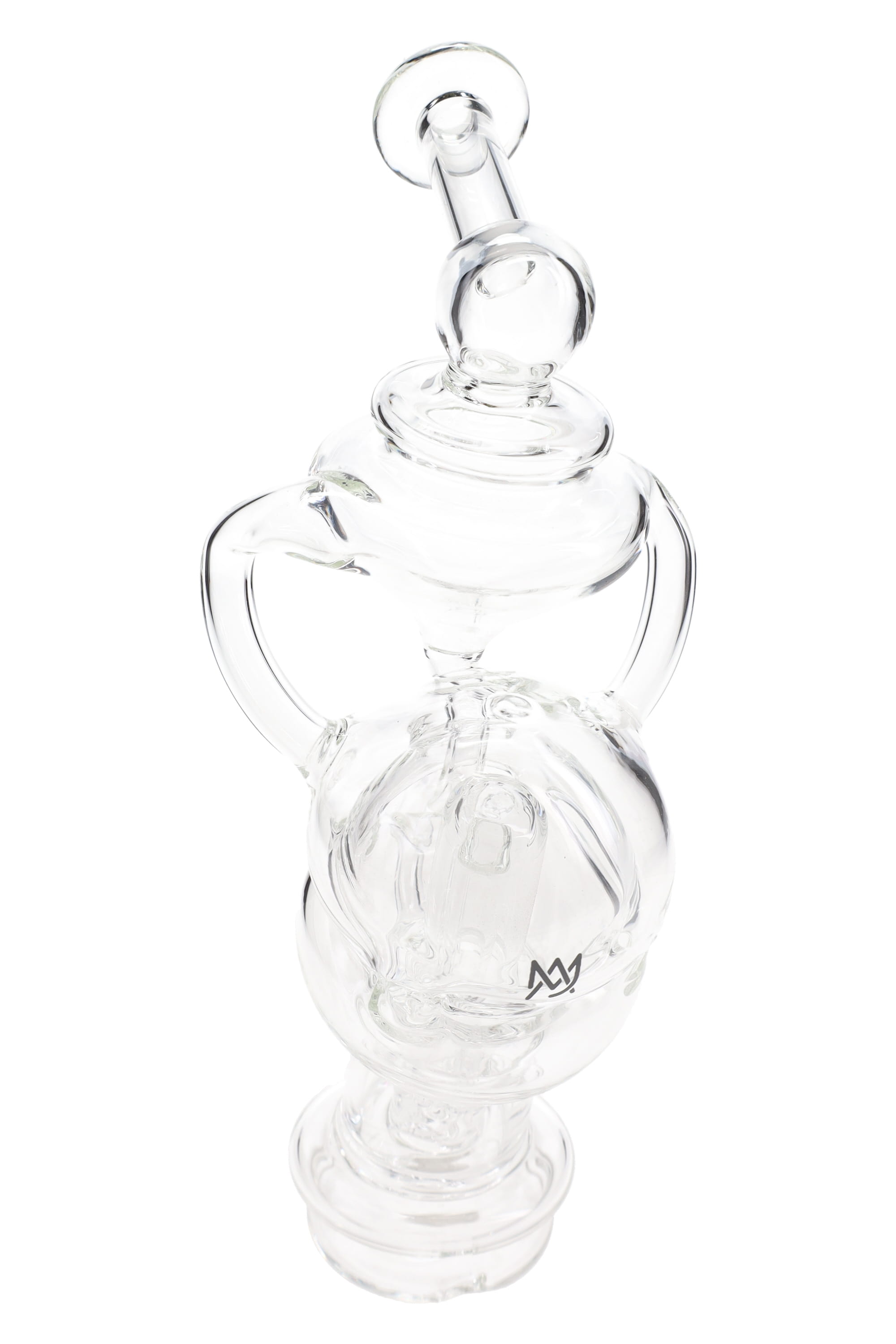 MJ Arsenal Fabcycler Puffco Peak Glass Top – E-Rig Attachment - Discreet Smoker