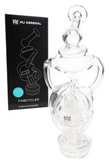 MJ Arsenal Fabcycler Puffco Peak Glass Top – E-Rig Attachment - Discreet Smoker