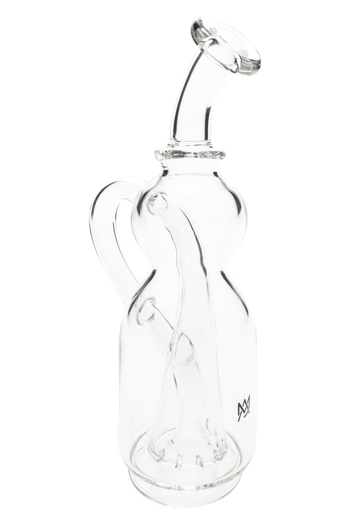 MJ Arsenal Lasso Puffco Peak Glass Top – E-Rig Attachment - Discreet Smoker