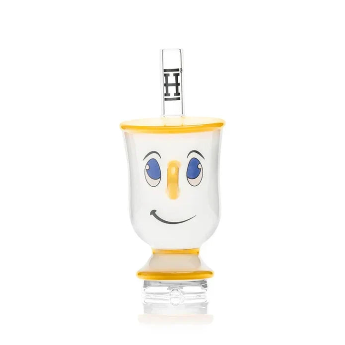 Hemper Tea Cup Puffco Peak Glass Top - Discreet Smoker