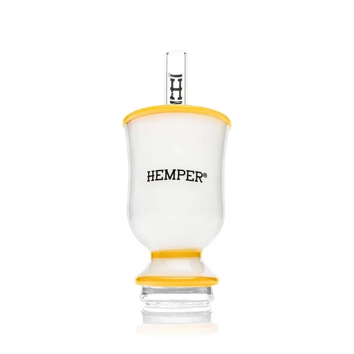Hemper Tea Cup Puffco Peak Glass Top - Discreet Smoker