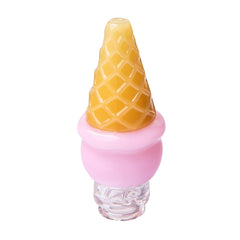 Borosilicate Glass Ice Cream Pivot Top – 2.6″