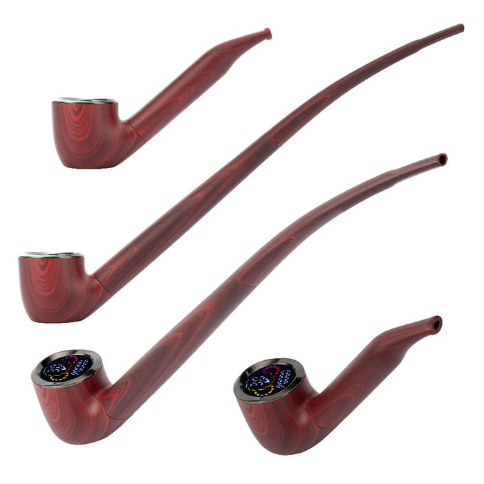Pulsar 510 DL Wizard Pipe Variable Voltage Cartridge Vape | 650mAh, Mystic Mahogany