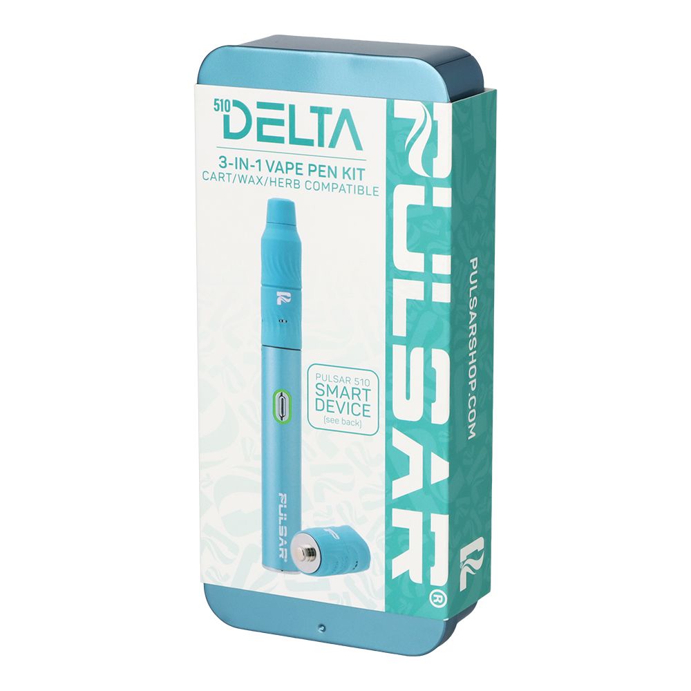 Pulsar 510 Delta 3-in-1 Smart Battery Vape Pen Kit | 800mAh - Discreet Smoker