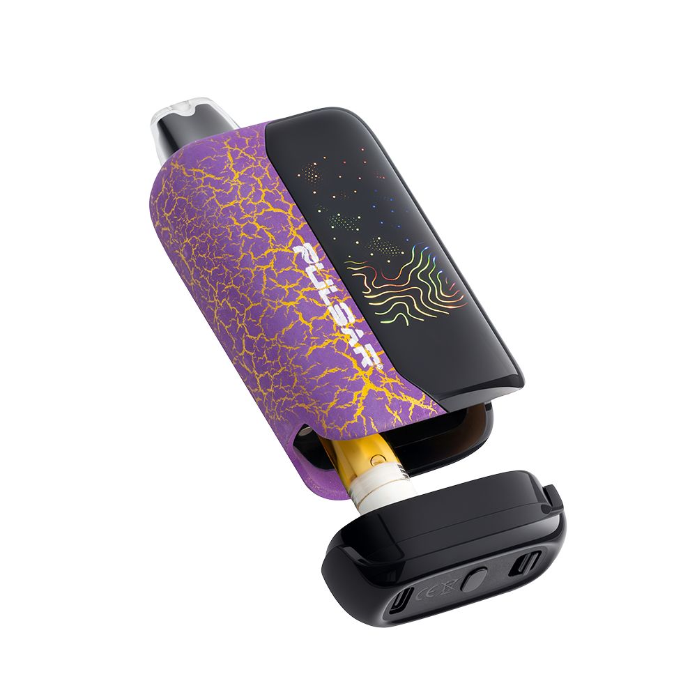 Pulsar 510 DL 6.0 Precision Voltage Control LCD Screen Vape Bar | Crackle Series | 1000mAh - Discreet Smoker