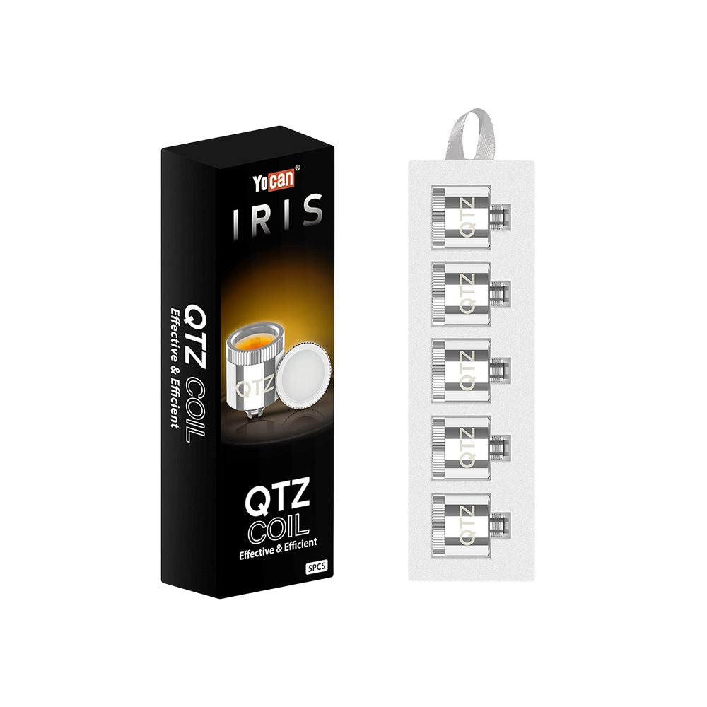 5CT BOX - Yocan Iris Concentrate Vape Replacement Coil - Discreet Smoker