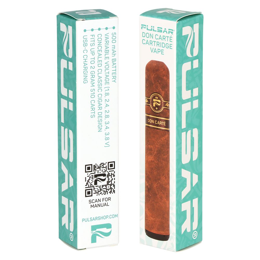Pulsar Don Carte' 510 Vaporizer - 500mAh - Discreet Smoker
