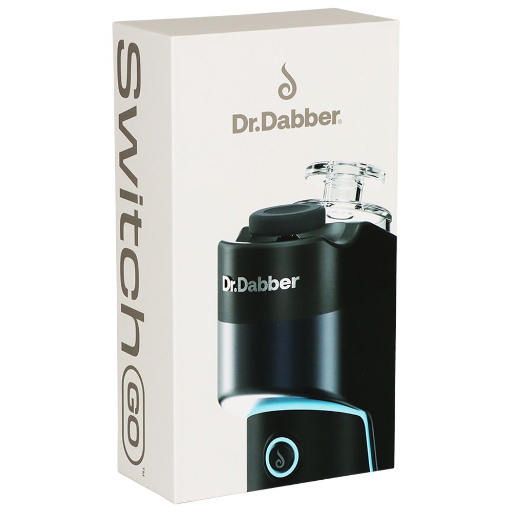 Dr. Dabber Switch GO(TM) eRig - 1600mAh / Black - Discreet Smoker