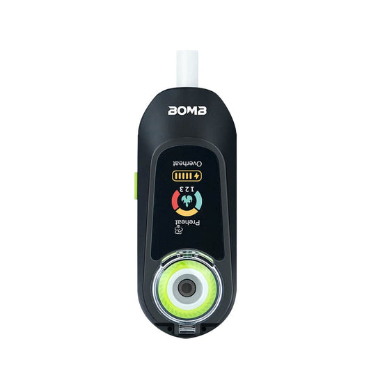 Bomb x VapX Magic Bean Concentrate Vaporizer - 300mAh / Black - Discreet Smoker
