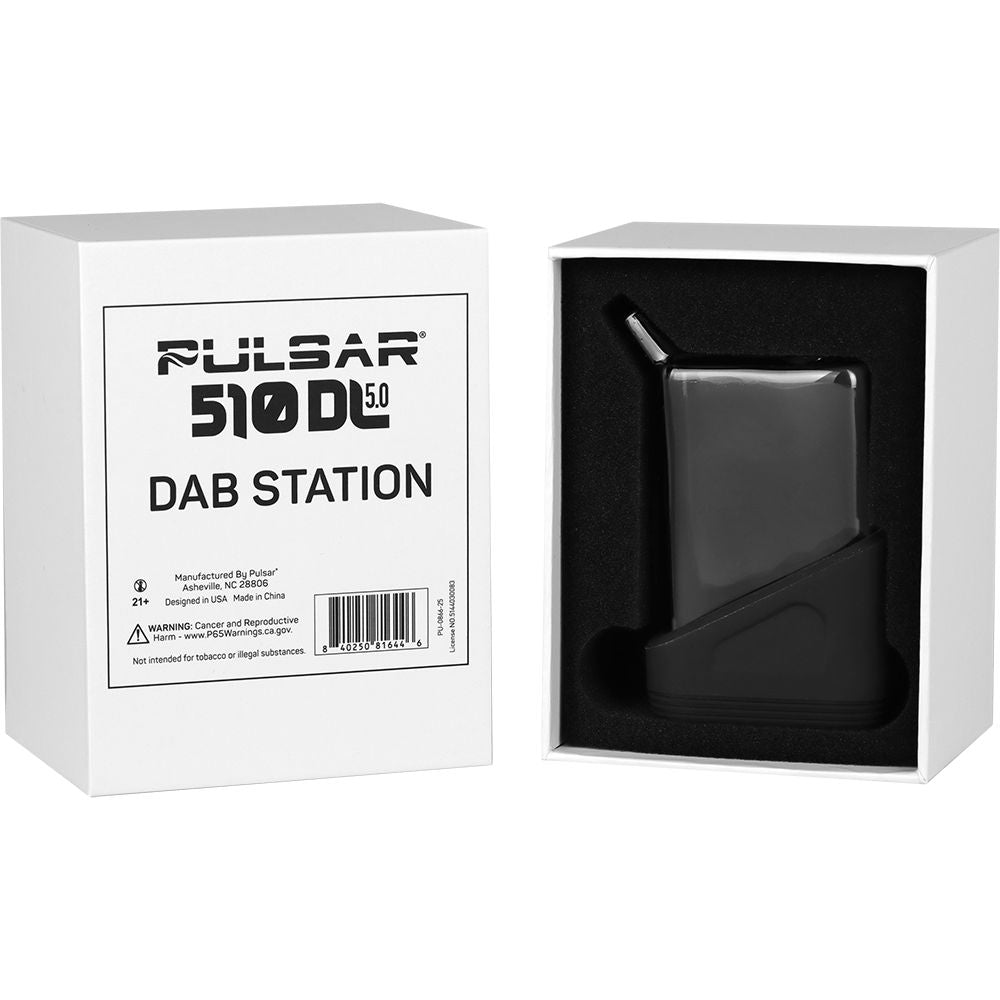 Pulsar 510 DL 5.0 Dab Station - Glass/Base/Downstem - Discreet Smoker