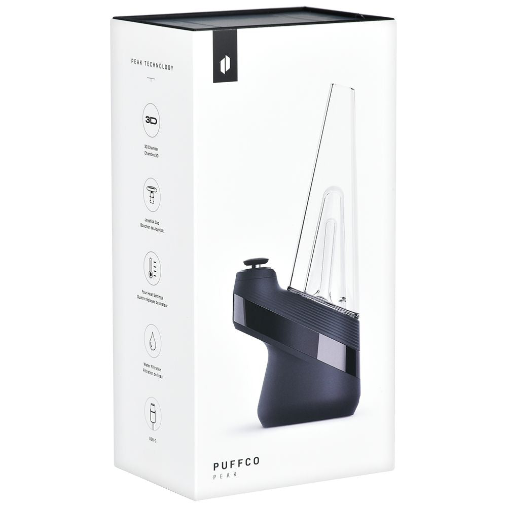 Puffco New Peak Vaporizer - 1700mAh / Onyx - Discreet Smoker
