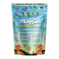 Amanita Muscaria Mushroom Gummies 5000mg - Discreet Smoker