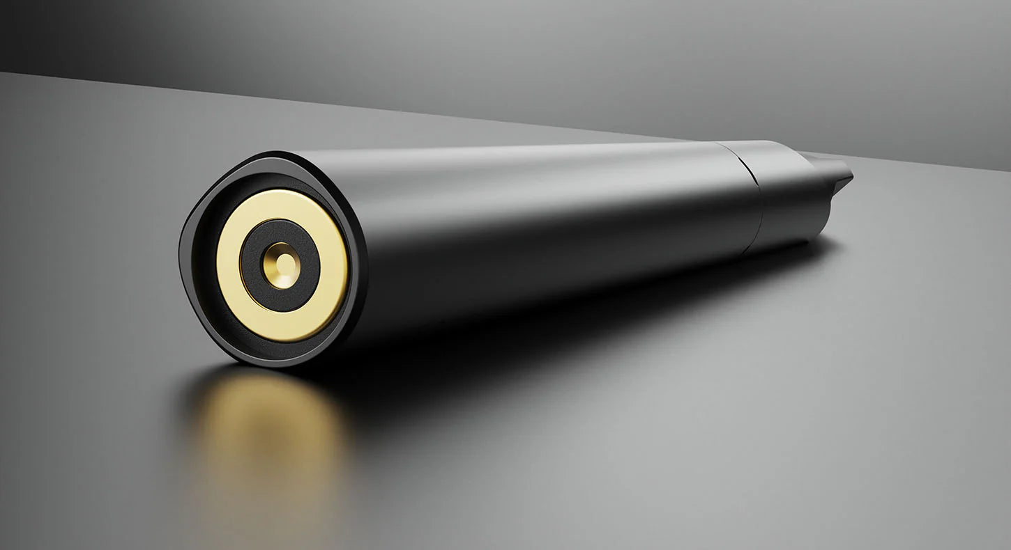 Vessel Vista Edge 510 Battery [Slate] + - Discreet Smoker