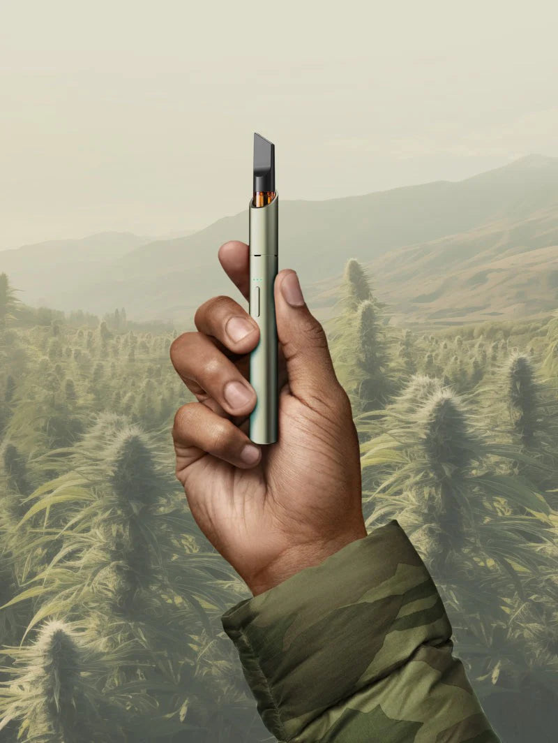Vessel Vista Edge 510 Battery [Sage] + - Discreet Smoker
