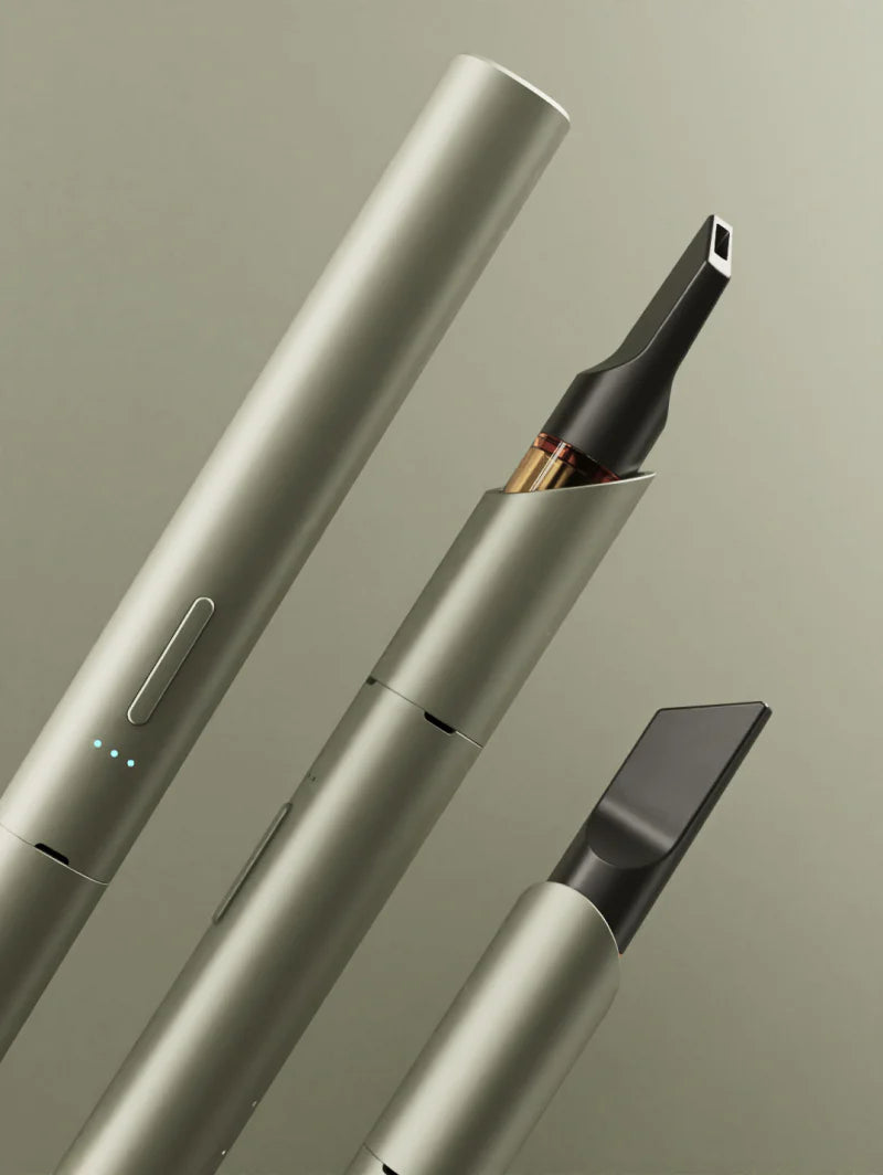 Vessel Vista Edge 510 Battery [Sage] + - Discreet Smoker