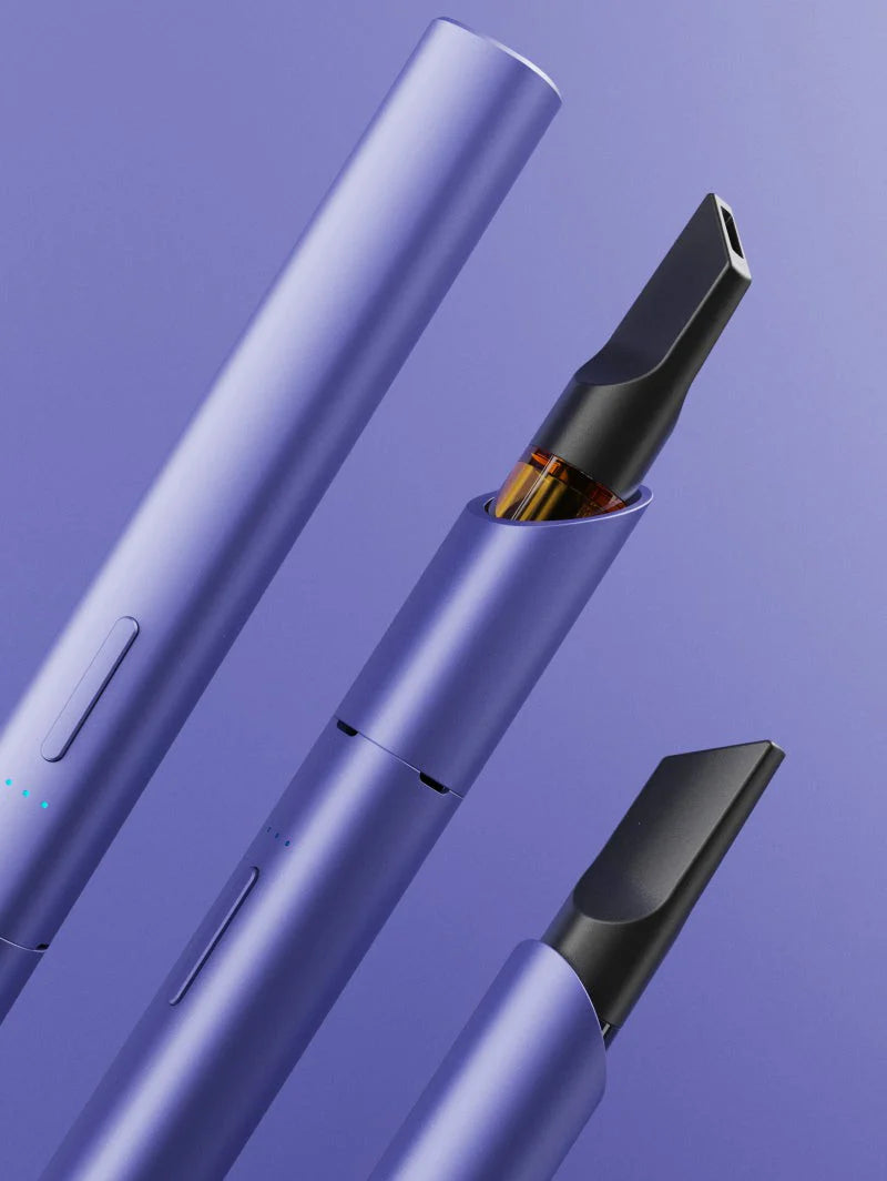 Vessel Vista Edge 510 Battery [Very Peri] + - Discreet Smoker