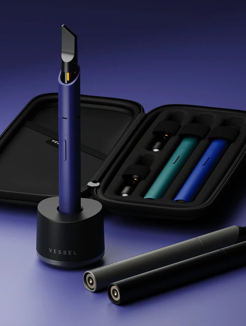 Vessel Vista Edge 510 Battery [Very Peri] + - Discreet Smoker