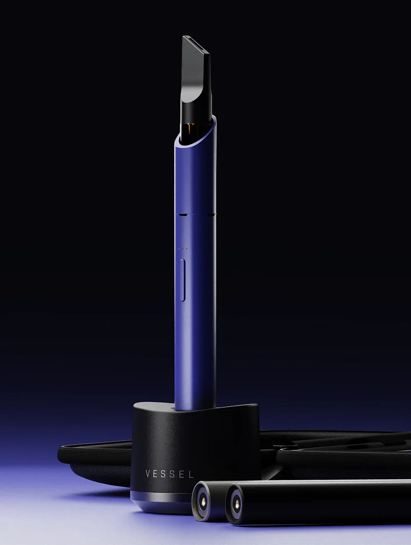 Vessel Vista Edge 510 Battery [Very Peri] + - Discreet Smoker