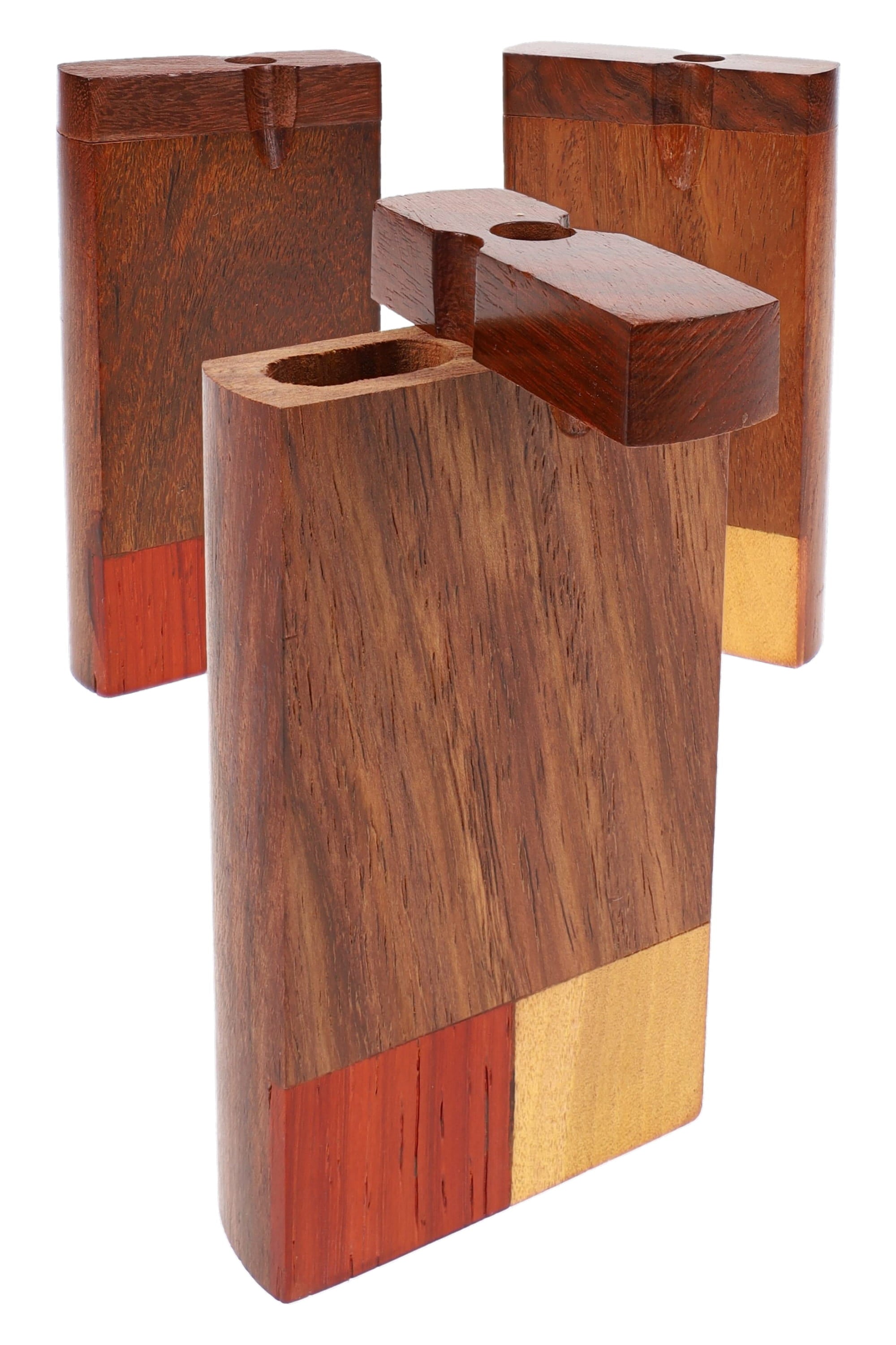 Indian Rosewood Dugout “Inlay Vault” – 4″ - Discreet Smoker