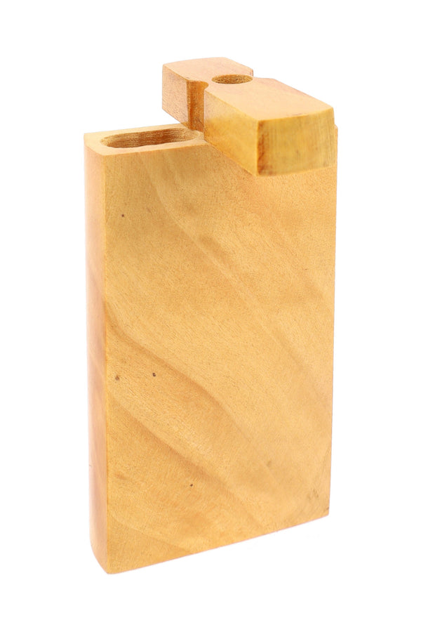 4″ Light Wood Dugout - Discreet Smoker