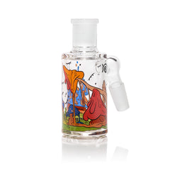 Psychedelic Mushroom Dry Ash Catcher - Discreet Smoker