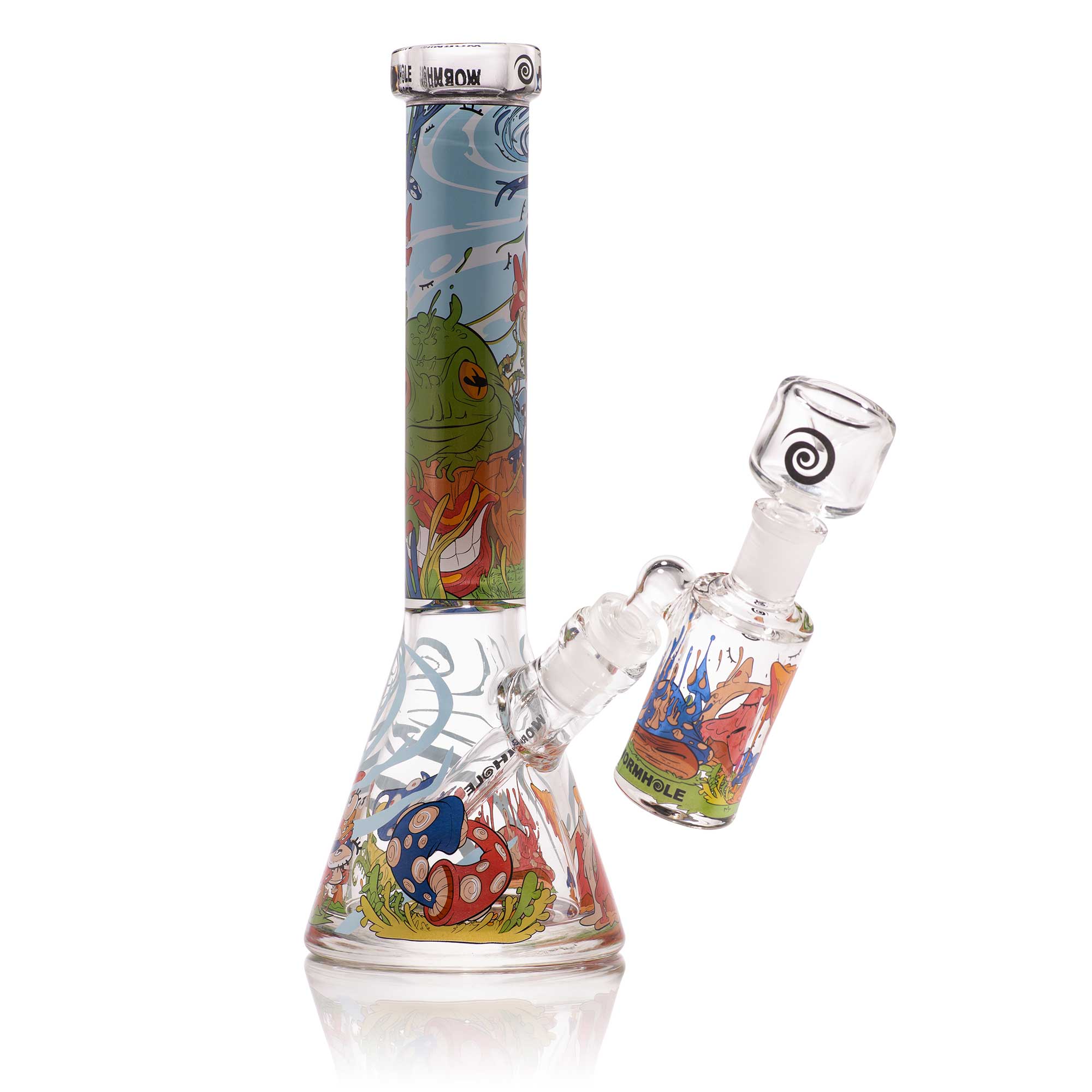 Psychedelic Mushroom Dry Ash Catcher - Discreet Smoker