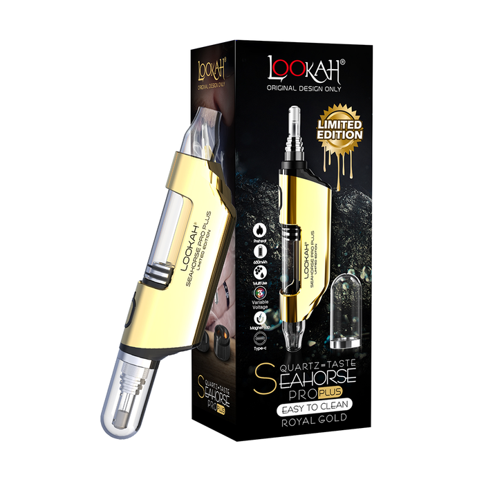 Lookah Seahorse Pro Plus, Royal Gold