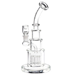 Pulsar 12 Arm Perc Chugger Glass Water Pipe - 10" / 14mm F