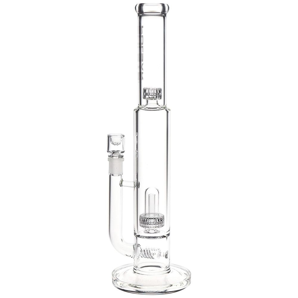 Pulsar High Function Stacked Glass Water Pipe - 15" / 14mm F - Discreet Smoker