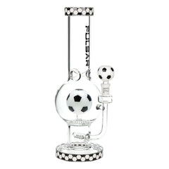 Pulsar Soccer Celebration Bubble Base Glass Water Pipe - 12.6" / 14mm F - Discreet Smoker