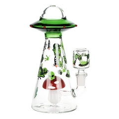 SeshGear Interstellar Trip Glass Water Pipe - 7.25" / 14mm F - Discreet Smoker