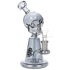 SeshGear Ancient Skullz Glass Water Pipe - 7.5" / 14mm F