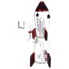 Pulsar Rocket Ship Glass Dab Rig - 8.25" / 14mm F - Discreet Smoker