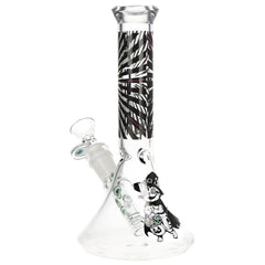 Pulsar Scary Kitty Beaker Glass Water Pipe - 8.5" / 14mm F