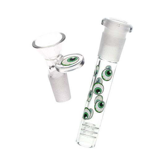 Pulsar Scary Kitty Beaker Glass Water Pipe - 8.5" / 14mm F - Discreet Smoker