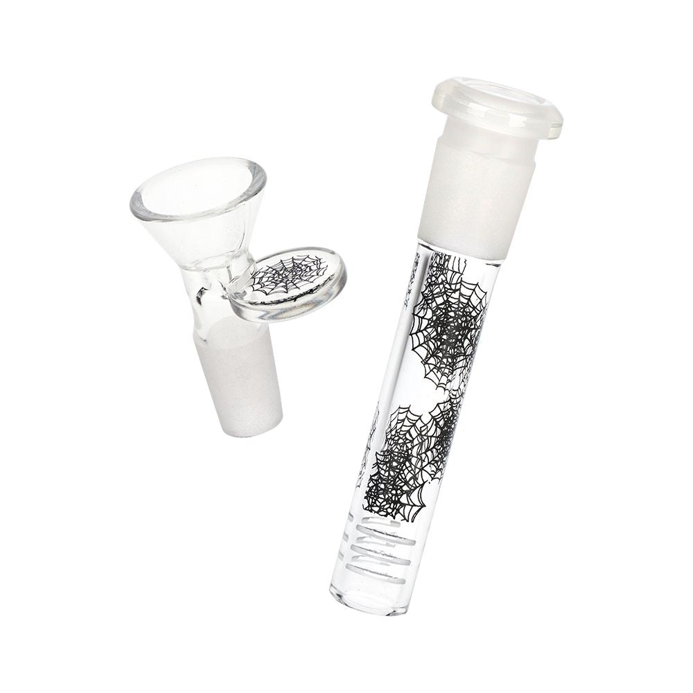 Pulsar Eyes of 100 Beaker Glass Water Pipe - 8.75" / 14mm F - Discreet Smoker