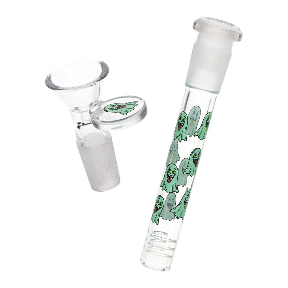 Pulsar FrankenGhoul Beaker Glass Water Pipe - 9.75" / 14mm F - Discreet Smoker