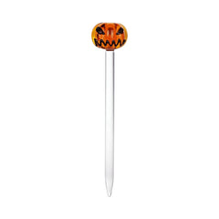 Pulsar Halloween Ball Glass Dab Rig Set - 7.75" / 14mm F