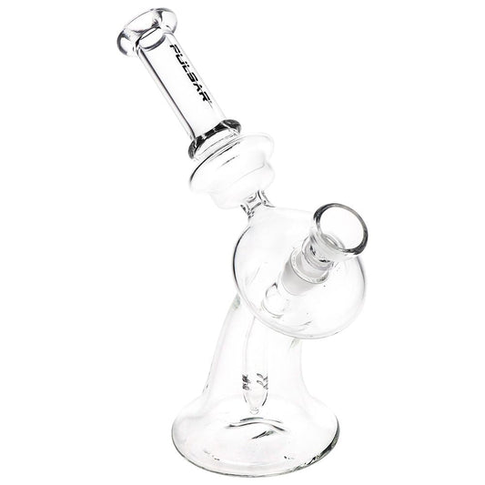 Pulsar Kicked Back Glass Water Pipe - 7.75" / 14mm F