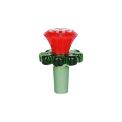 Pulsar Christmas Tree Perc Glass Straight Tube Water Pipe - 13" / 14mm F