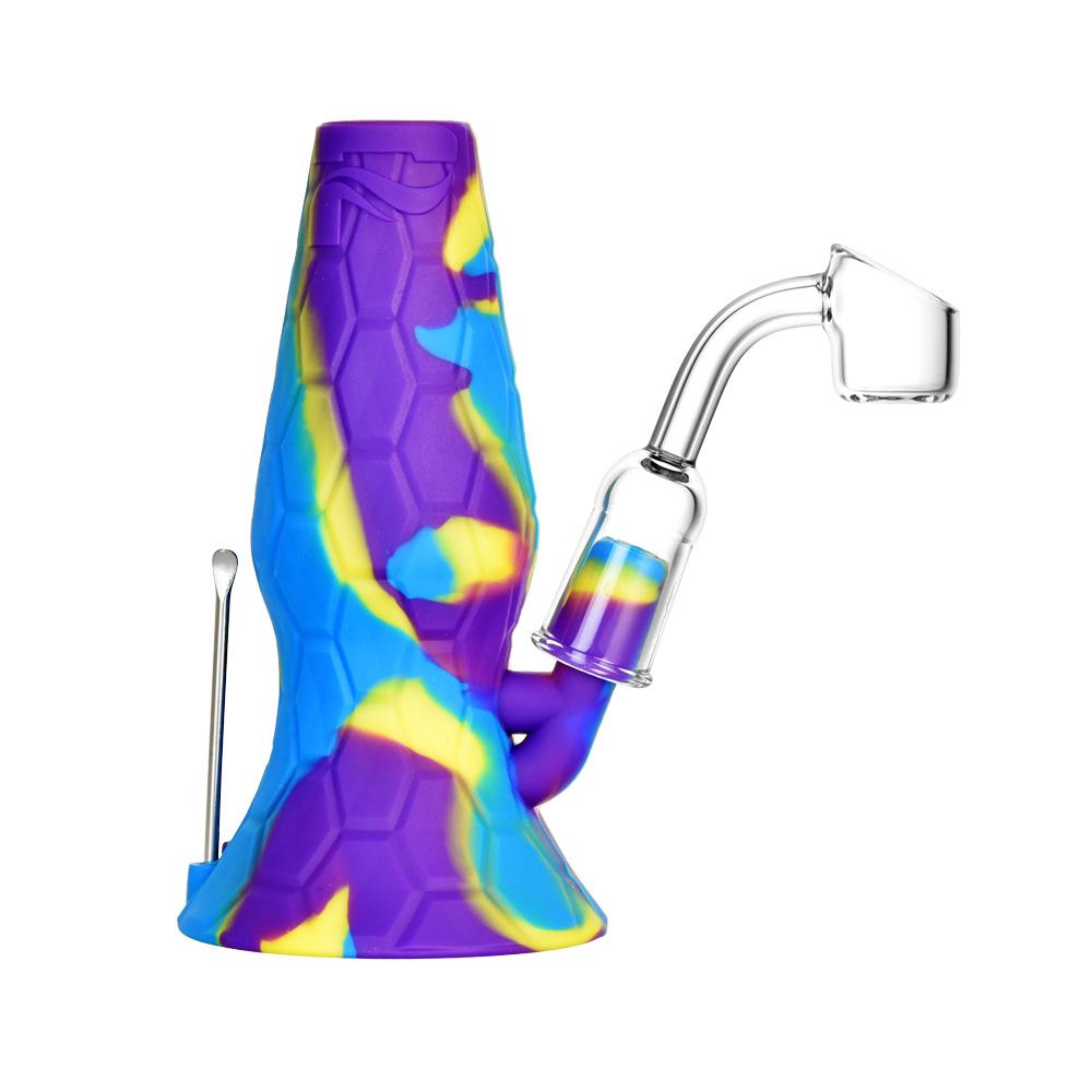 Pulsar RIP Series Mini Lava Flow Dual Rig - Discreet Smoker
