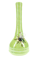 Ancient Creations 9″ Gold Sunburst Ceramic Beaker Bong - Discreet Smoker