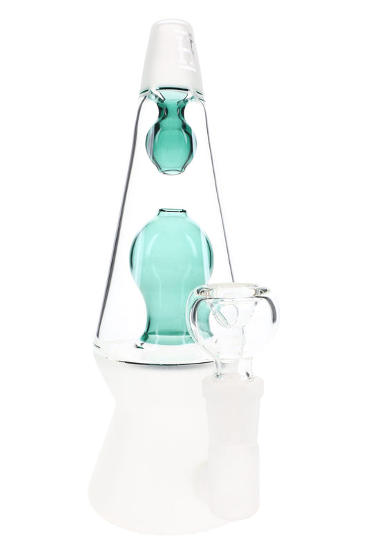 Hemper That 70's Lava Lamp Glass Bong – 7″ – 14.5 mm - Discreet Smoker