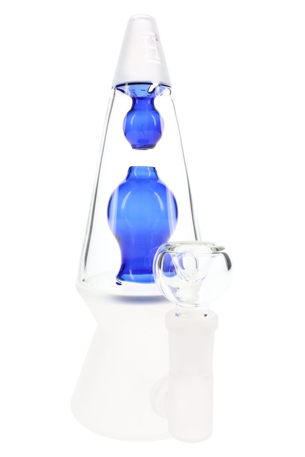 Hemper That 70's Lava Lamp Glass Bong – 7″ – 14.5 mm - Discreet Smoker