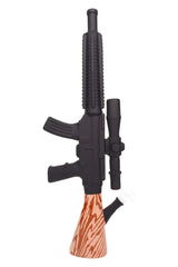 Rifle Beaker Bong “Countertop Cannon” – 24″ – Thick Glass – Assorted Colors - Discreet Smoker