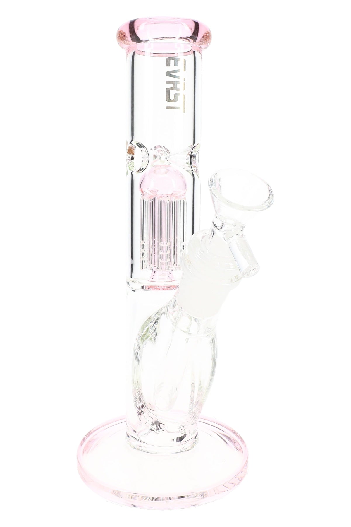 EVRST Glass-on-Glass Straight Shooter Bong w/ Tree Perc – 8½″ - Discreet Smoker