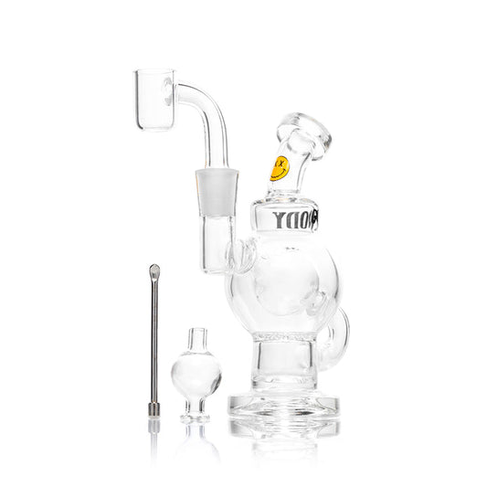 Goody Glass Orbit Mini Dab Rig Kit – 10 mm – 5″ - Discreet Smoker