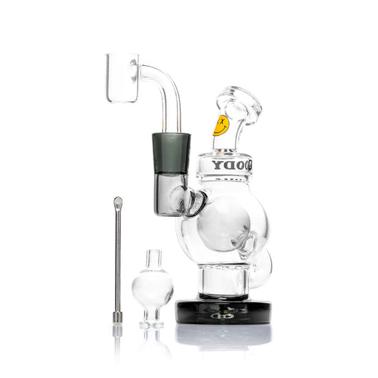 Goody Glass Orbit Mini Dab Rig Kit – 10 mm – 5″ - Discreet Smoker