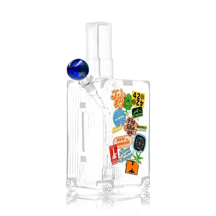 Hemper Mile High Suitcase XL Glass Bong - Discreet Smoker