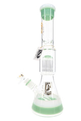 6B Glass Beaker Bong with 10-Arm Tree Perc – 14.5″ – Assorted